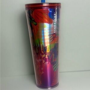 Starbucks Multicolor Tumbler with Lid